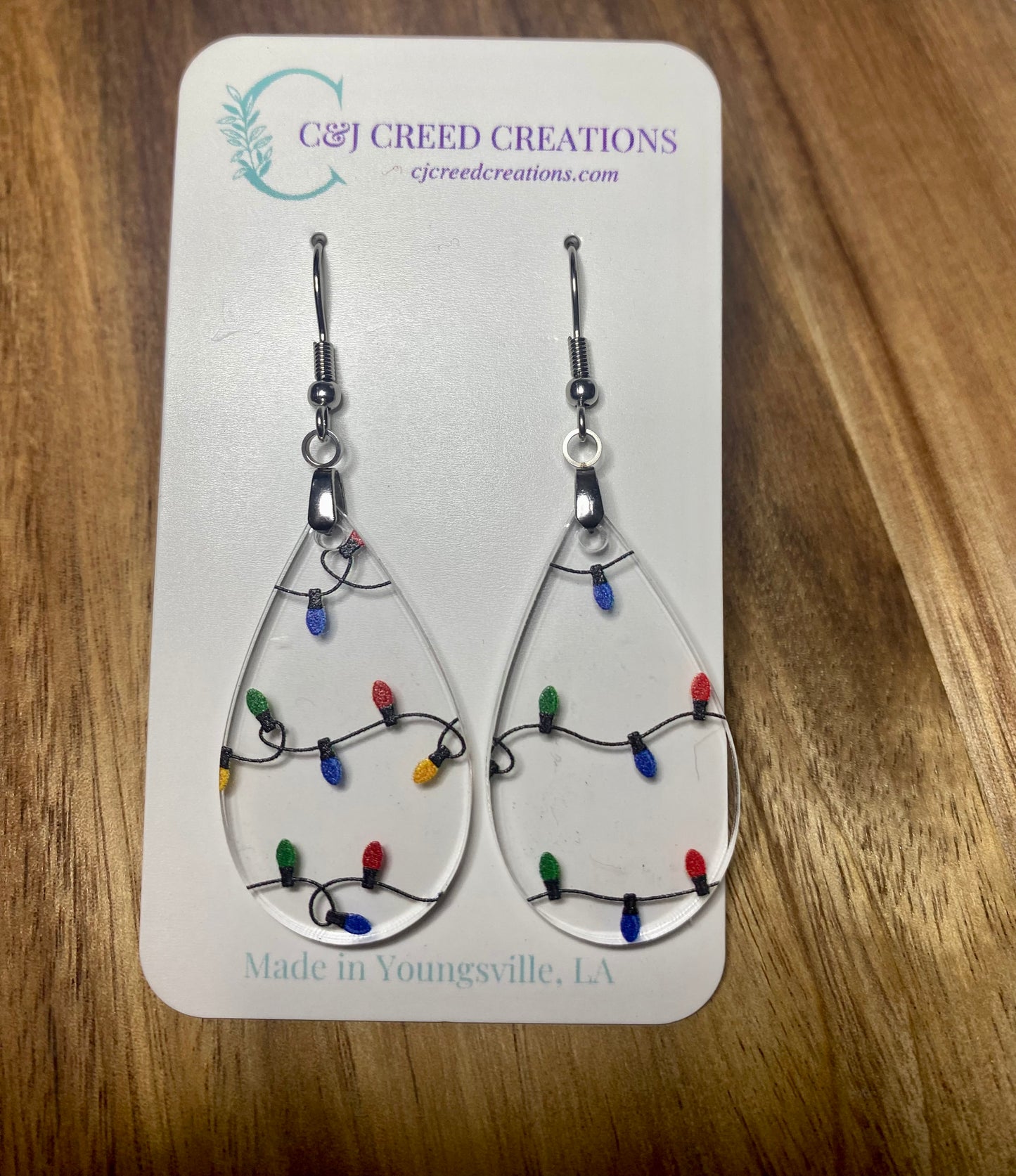 Christmas Lights - Teardrop
