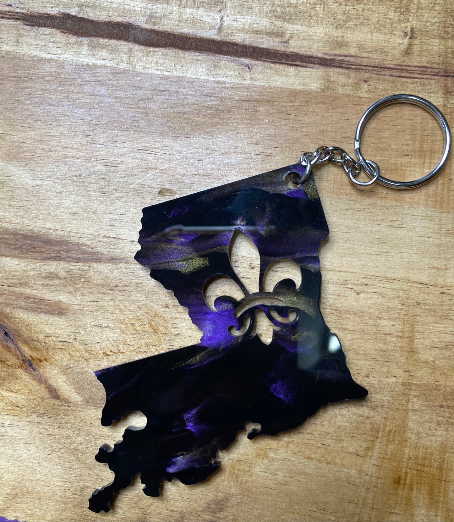 Back of keychain