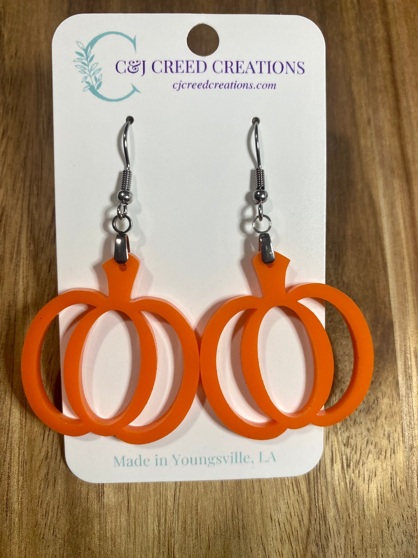 Pumpkin Earring