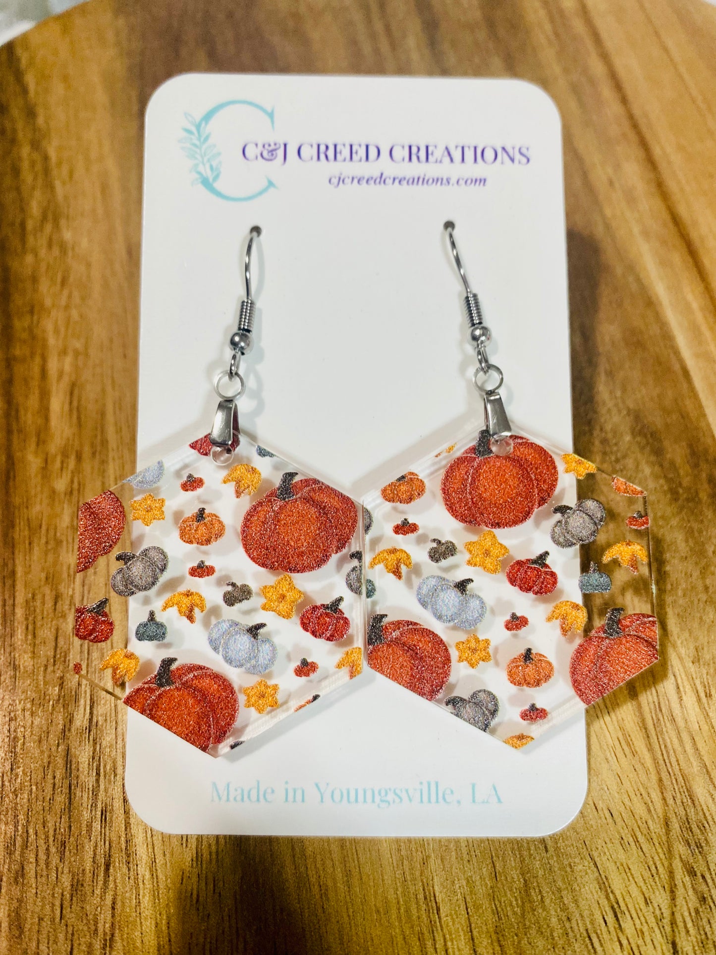 Pumpkins & Leaves (Style 3)