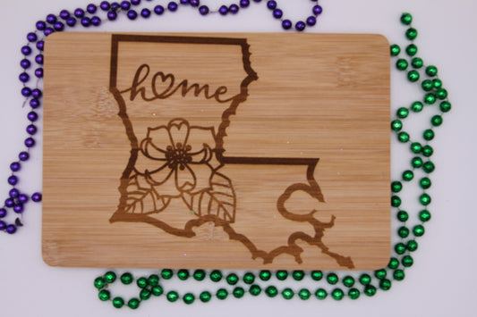 Decorative Cutting Board - Louisiana