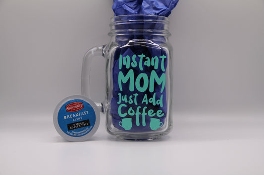 Mason Jar Mug with sayings