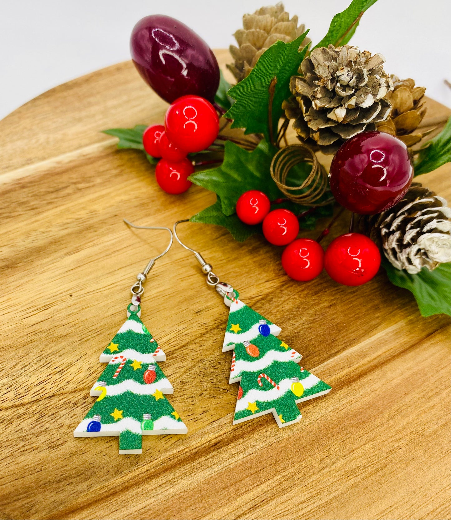 Christmas Tree Shape Earring