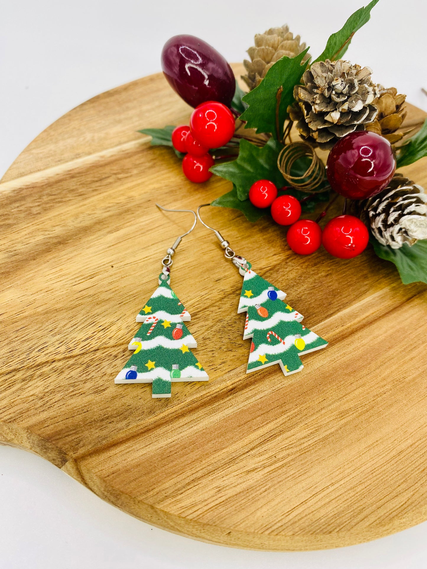 Christmas Tree Shape Earring